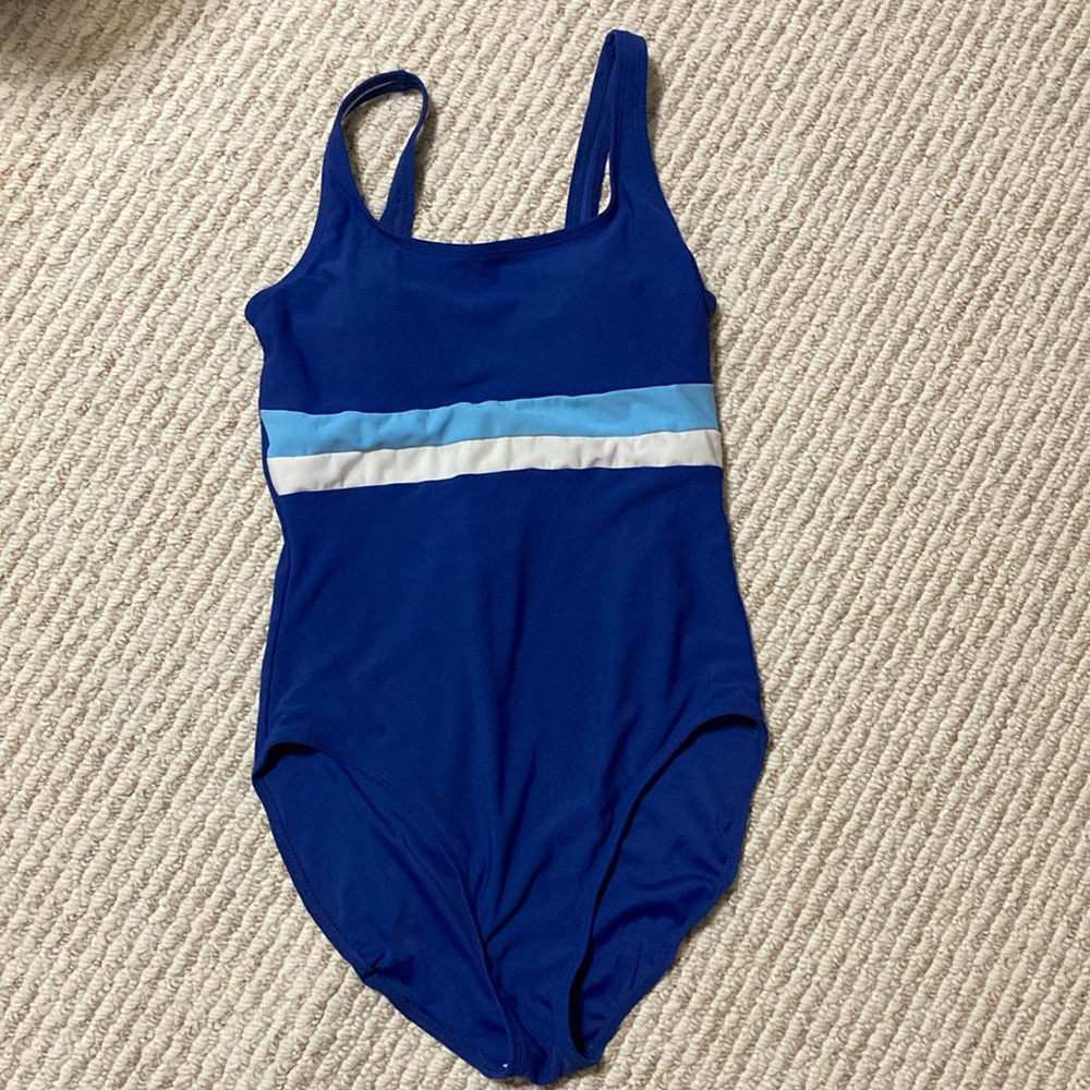 Cherokee one piece swimsuit in blues - size 6